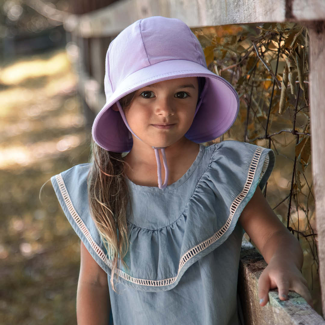 Kids Ponytail Bucket Sun Hat  Bedhead Hats – The Sensory Specialist PTY LTD